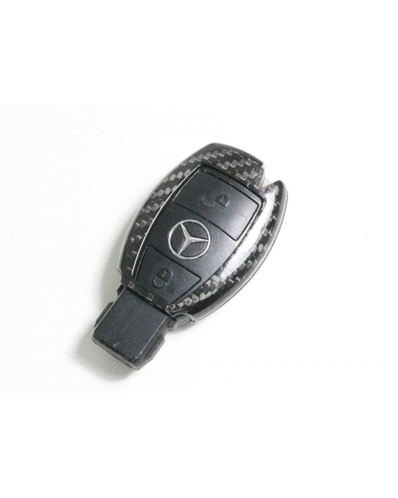 Carbon Look Auto Schlüssel Cover für Mercedes E S Klasse rot, 49,90 €